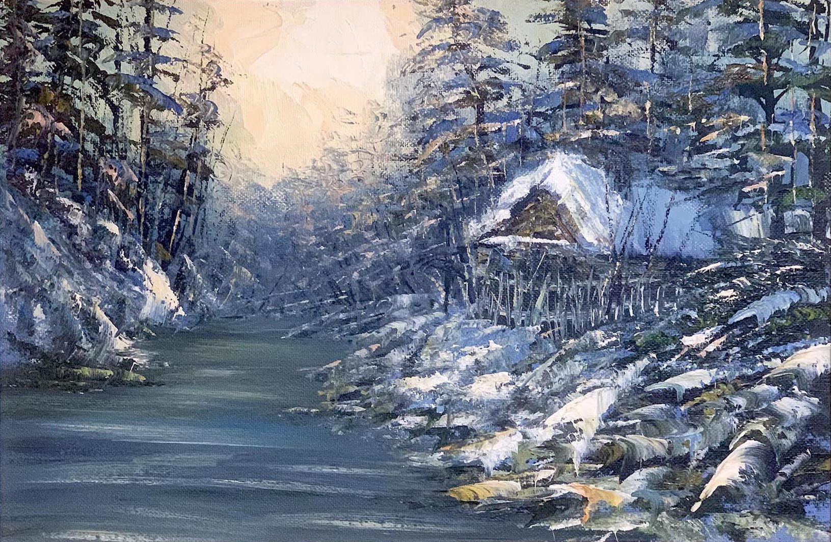 оргалит, масло